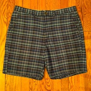 Joe Fresh Blue Plaid Shorts Men’s 36